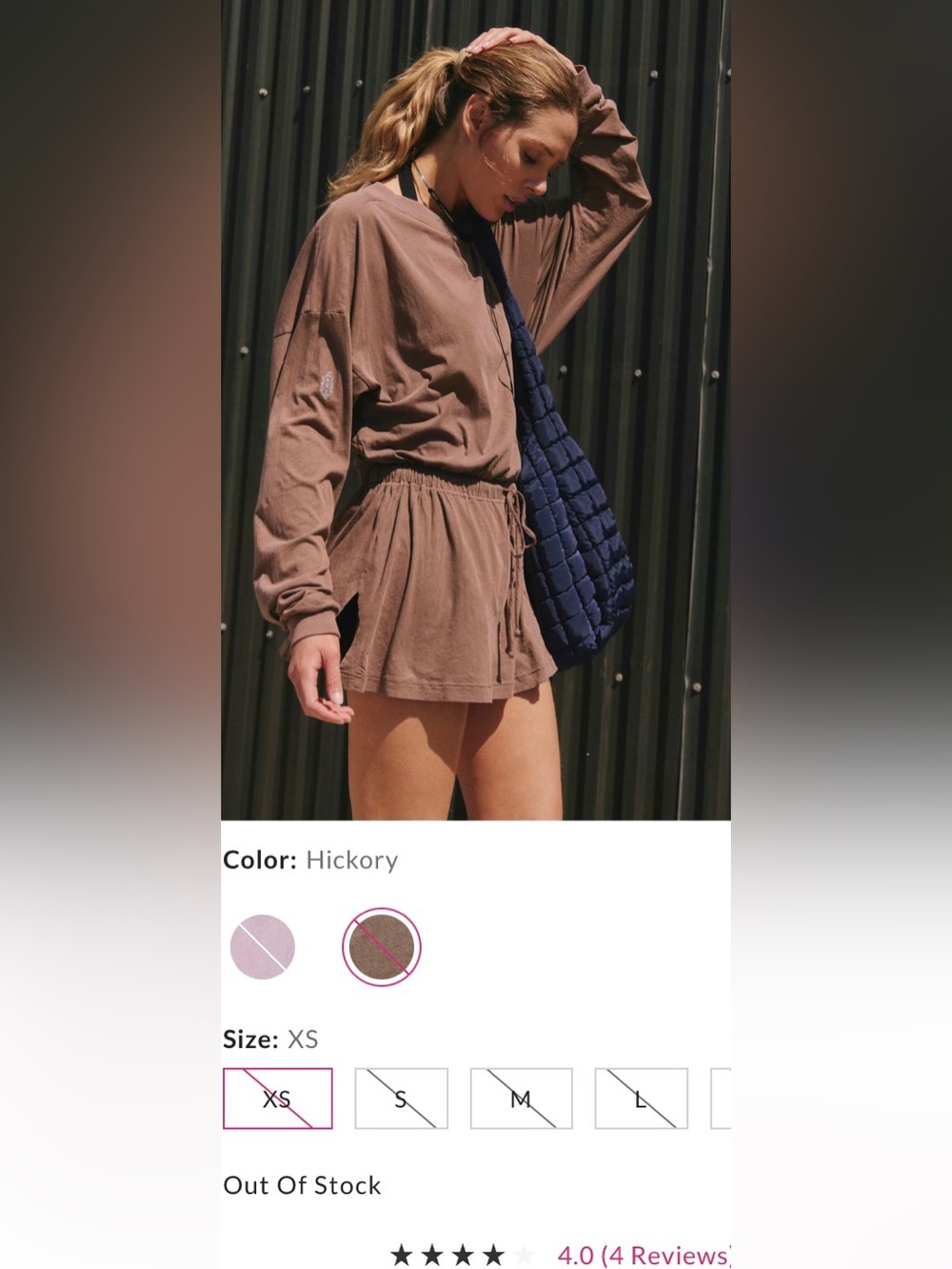 FP Movement by Free People ~ Right On Layer ~ XS ~ Color: Hickory ~ NWT** - Picture 2 of 14